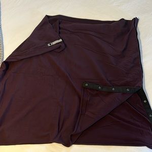 Lululemon vinyasa scarf wrap burgundy plum